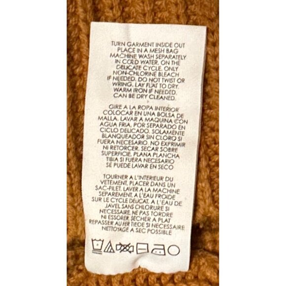 Cabi Brand Chestnut Brown Pullover Sweater Cotton Acrylic Blend Women's Size S - Picture 11 of 16